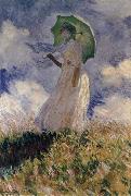 Claude Monet Study of a Figure Outdoors oil